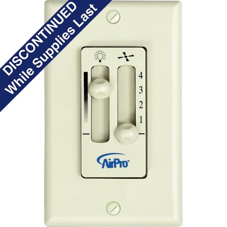 Progress Lighting Four Speed Ceiling Fan Wall Control. P2630-95